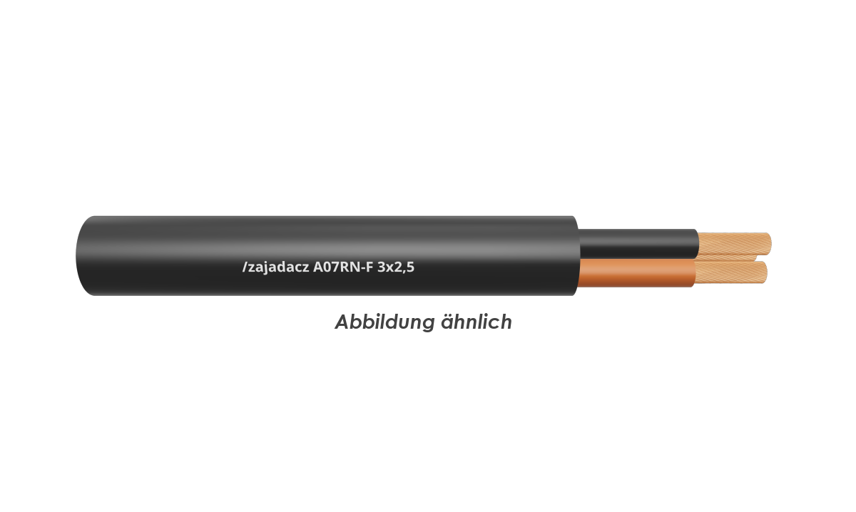 A07RN-F 3x2,5               Trommel 500m 