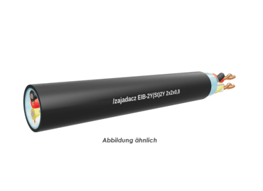 EIB-2Y(St)2Y 2x2x0,8 schwarz    TR 1000m 