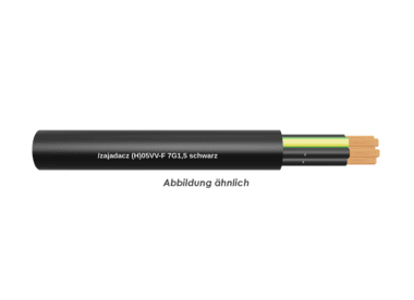 (H)05VV-F 7G1,5 schwarz Eca Trommel 500m 