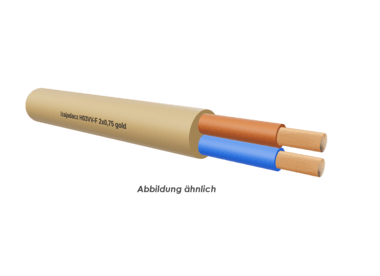 H03VV-F 2x0,75 gold Eca        Ring 100m 