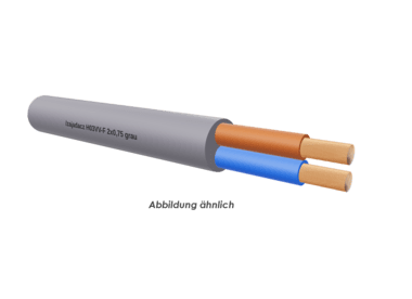 H03VV-F 2x0,75 grau Eca        Ring 100m 
