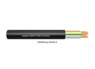 H03VV-F 4G0,75 schwarz Eca      Ring 50m 