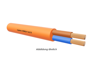 H05BQ-F 2x0,75 orange           Ring 50m 