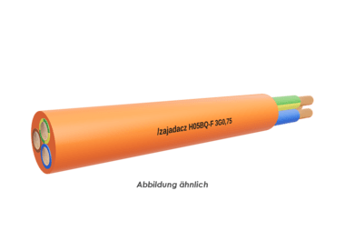 H05BQ-F 3G0,75 orange           Ring 50m 
