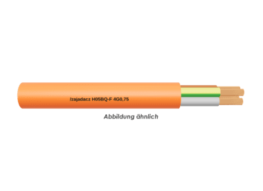 H05BQ-F 4G0,75 orange           Ring 50m 