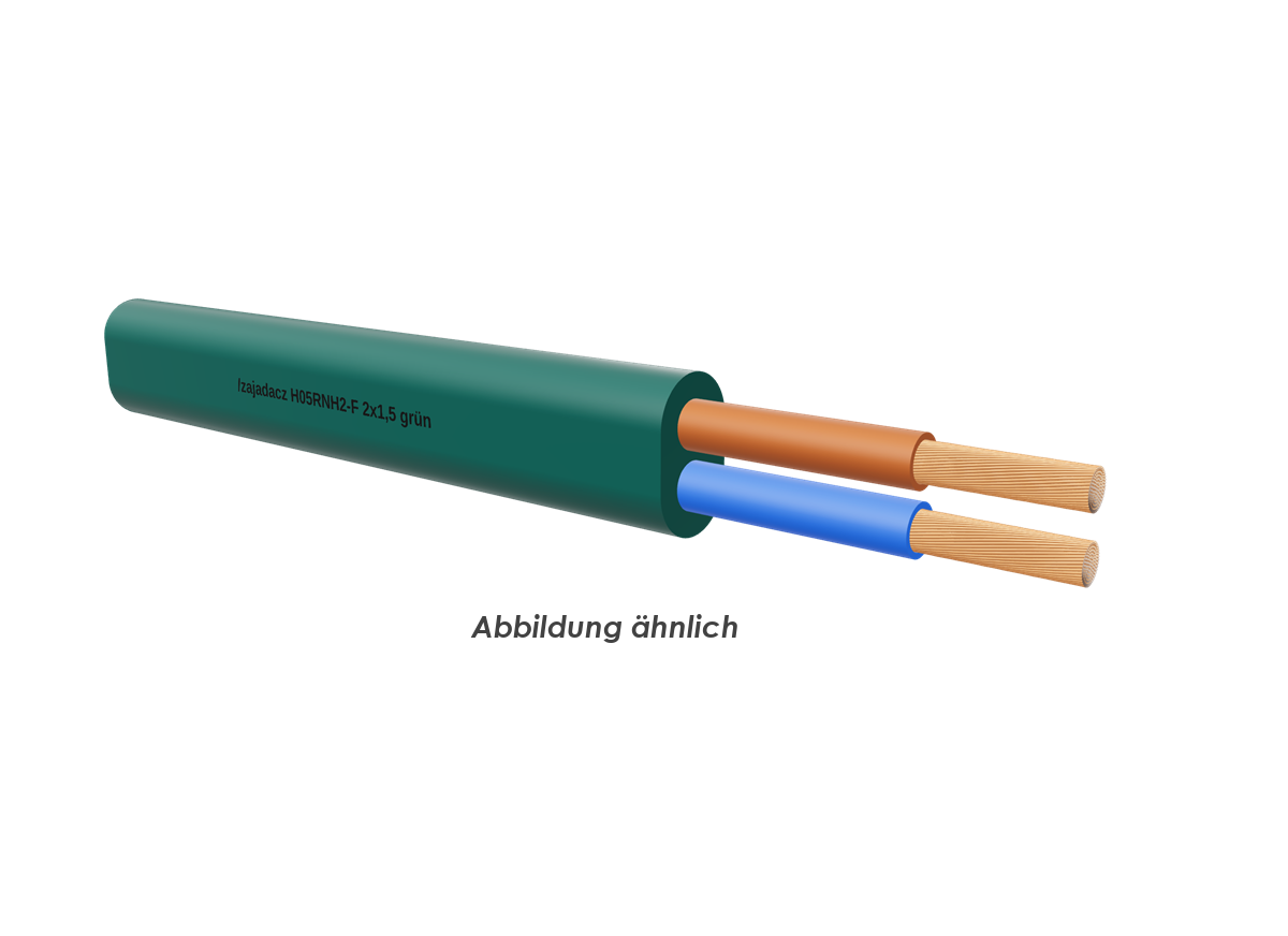 H05RNH2-F 2x1,5 grün           Ring 100m 