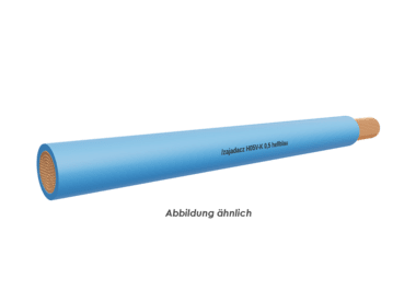 H05V-K 0,5 hellblau Eca        Ring 100m 
