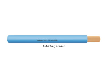 H05V-K 0,75 hellblau Eca       Ring 100m 