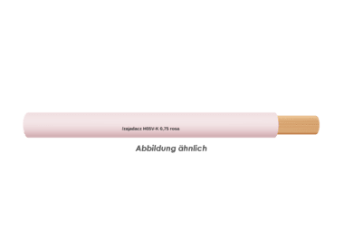 H05V-K 0,75 rosa Eca           Ring 100m 