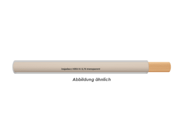 H05V-K 0,75 transparent Eca  Spule 1000m 