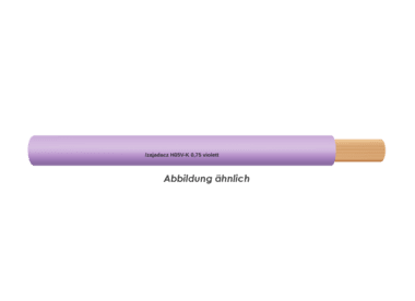 H05V-K 0,75 violett Eca        Ring 100m 