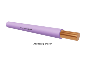 H05V-U 0,75 violett Eca        Ring 100m 