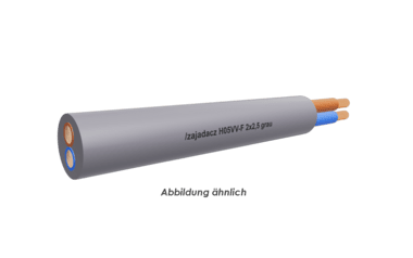 H05VV-F 2x2,5 grau Eca          Ring 50m 