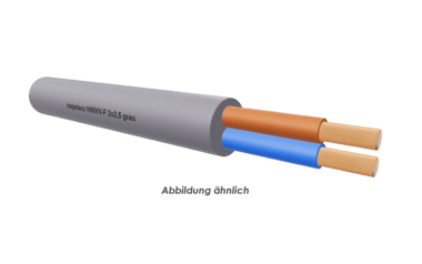 H05VV-F 2x2,5 grau Eca          Ring 50m 