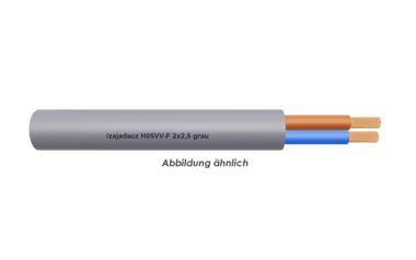 H05VV-F 2x2,5 grau Eca          Ring 50m 