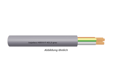 H05VV-F 4G1,5 grau Eca          Ring 50m 