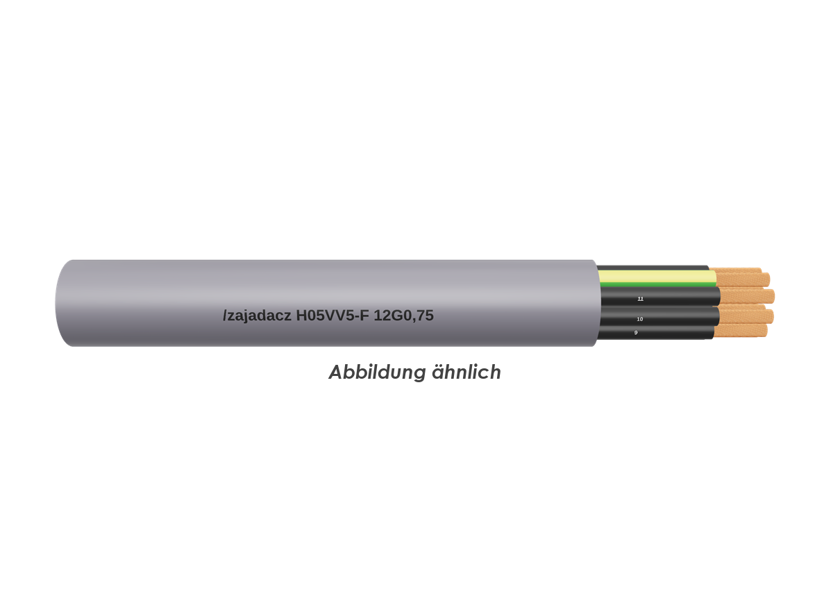 H05VV5-F 12G0,75 Multinorm  Trommel 500m 