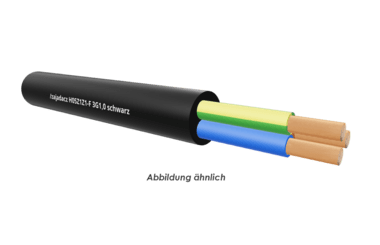 H05Z1Z1-F 3G1,0 schwarz     Trommel 500m 