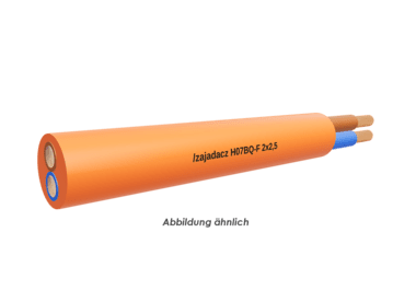 H07BQ-F 2x2,5 orange            Ring 50m 