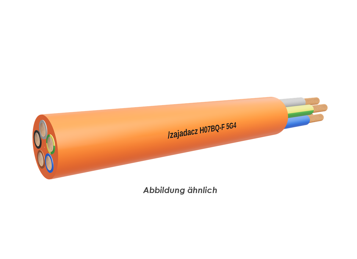 H07BQ-F 5G4 orange          Trommel 500m 