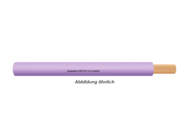 H07V-K 1,5 violett Eca         Ring 100m 
