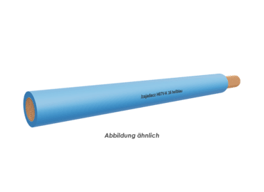 H07V-K 16 hellblau Eca         Ring 100m 