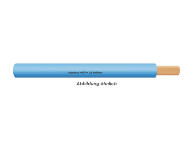 H07V-K 16 hellblau Eca         Ring 100m 