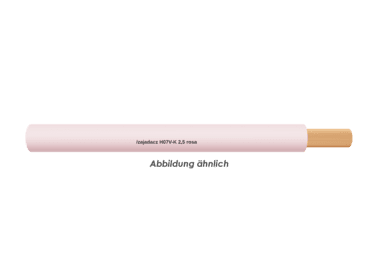 H07V-K 2,5 rosa Eca            Ring 100m 