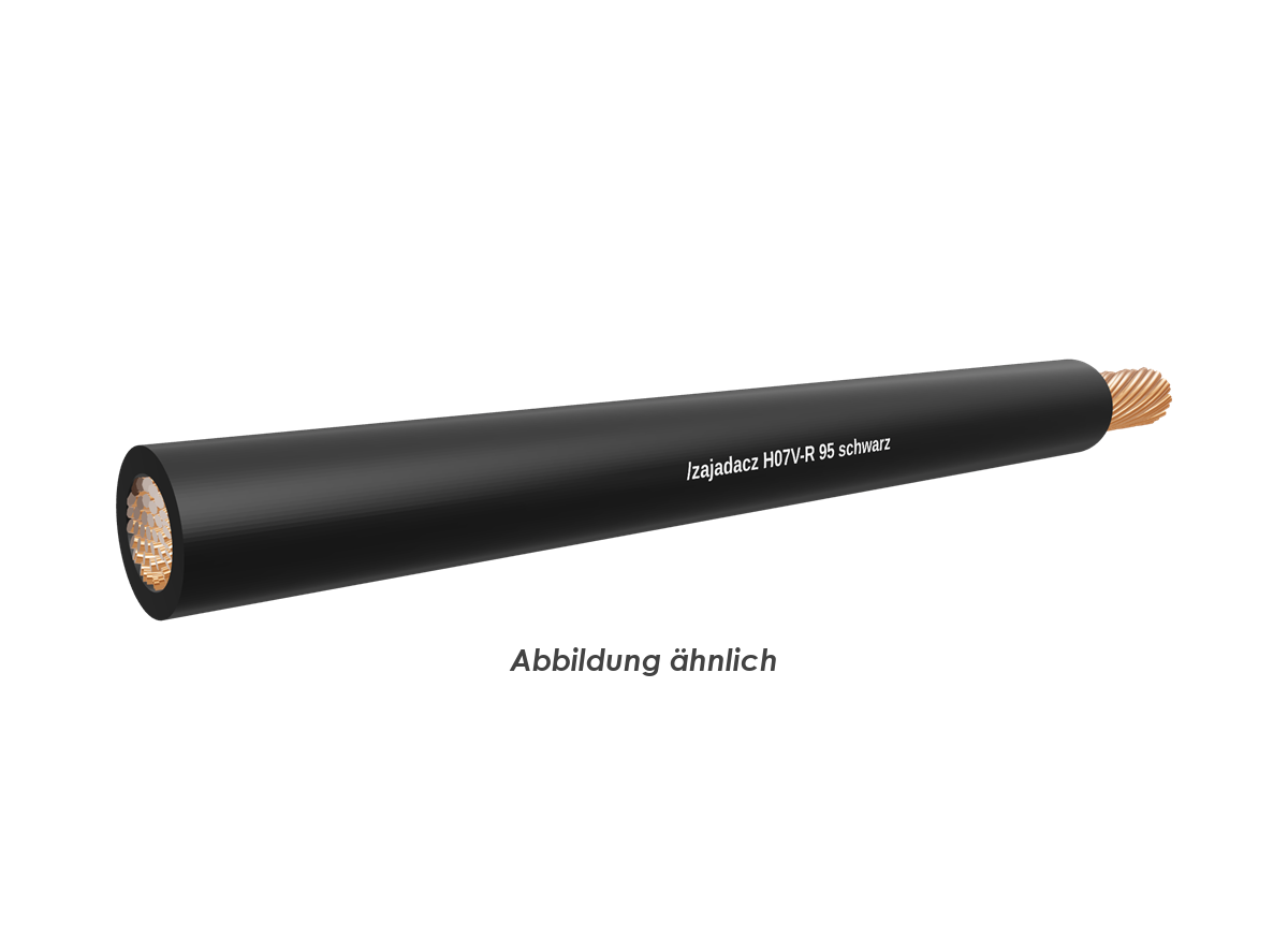 H07V-R 95 schwarz Eca       Trommel 500m 