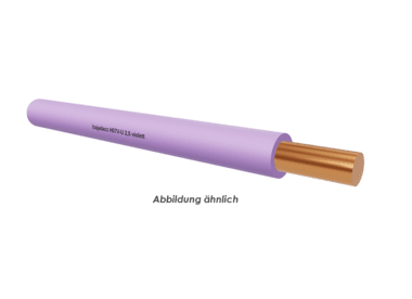H07V-U 2,5 violett Eca         Ring 100m 