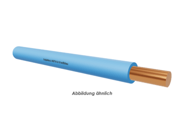 H07V-U 6 hellblau Eca          Ring 100m 