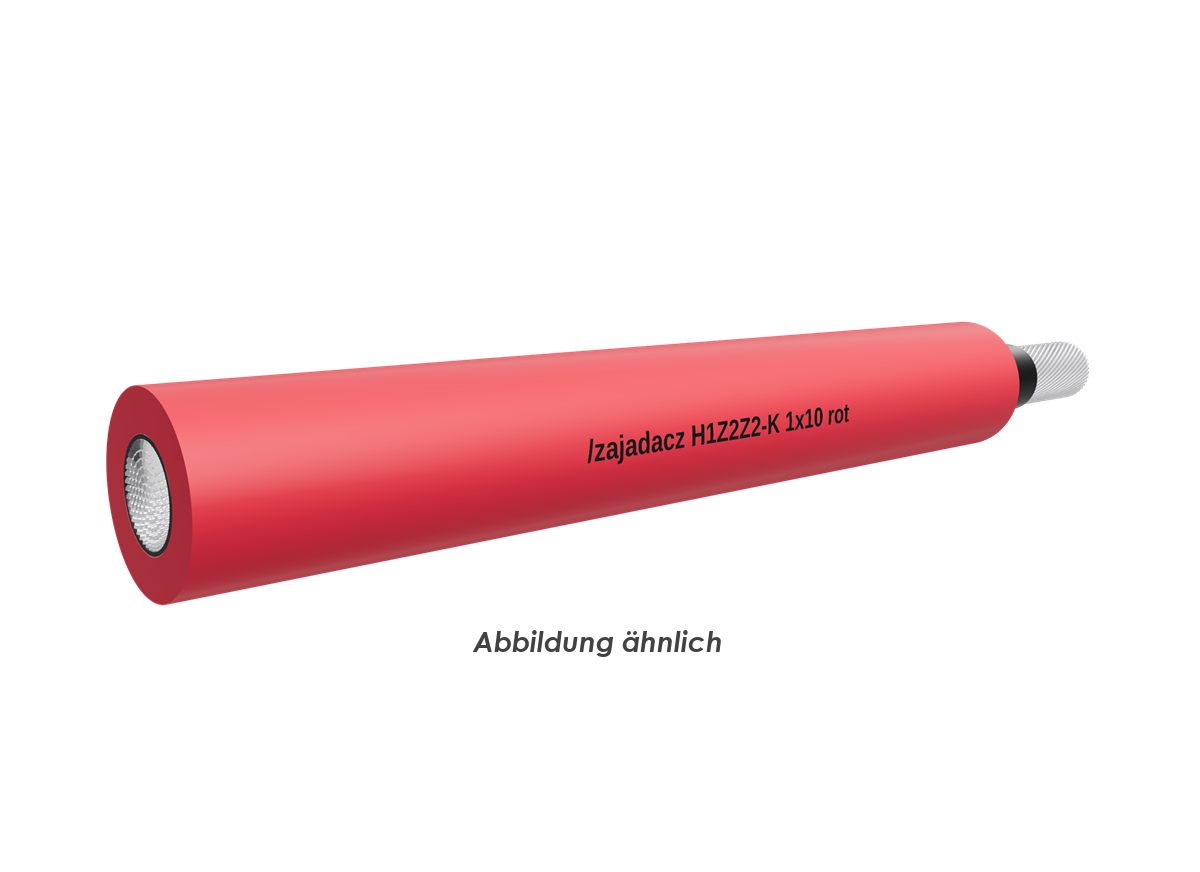 SOLARKABEL H1Z2Z2-K 1x10 rot      TR500m 