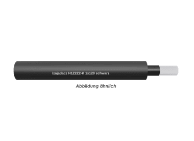 SOLARKABEL H1Z2Z2-K 1x120 schwarz TR500m 