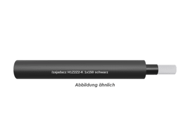 SOLARKABEL H1Z2Z2-K 1x150 schwarz TR500m 