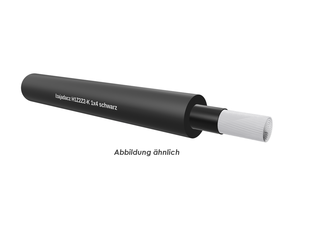 SOLARKABEL H1Z2Z2-K 1x4 schwarz   RG100m 