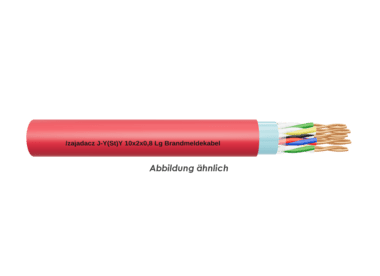 J-Y(St)Y 10x2x0,8 Lg rot Eca     TR1000m 