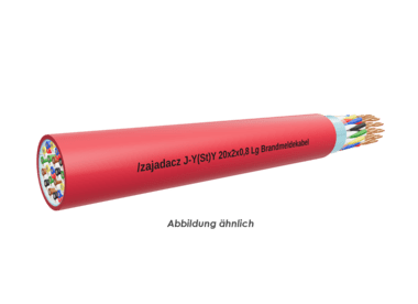 J-Y(St)Y 20x2x0,8 Lg rot Eca      TR500m 