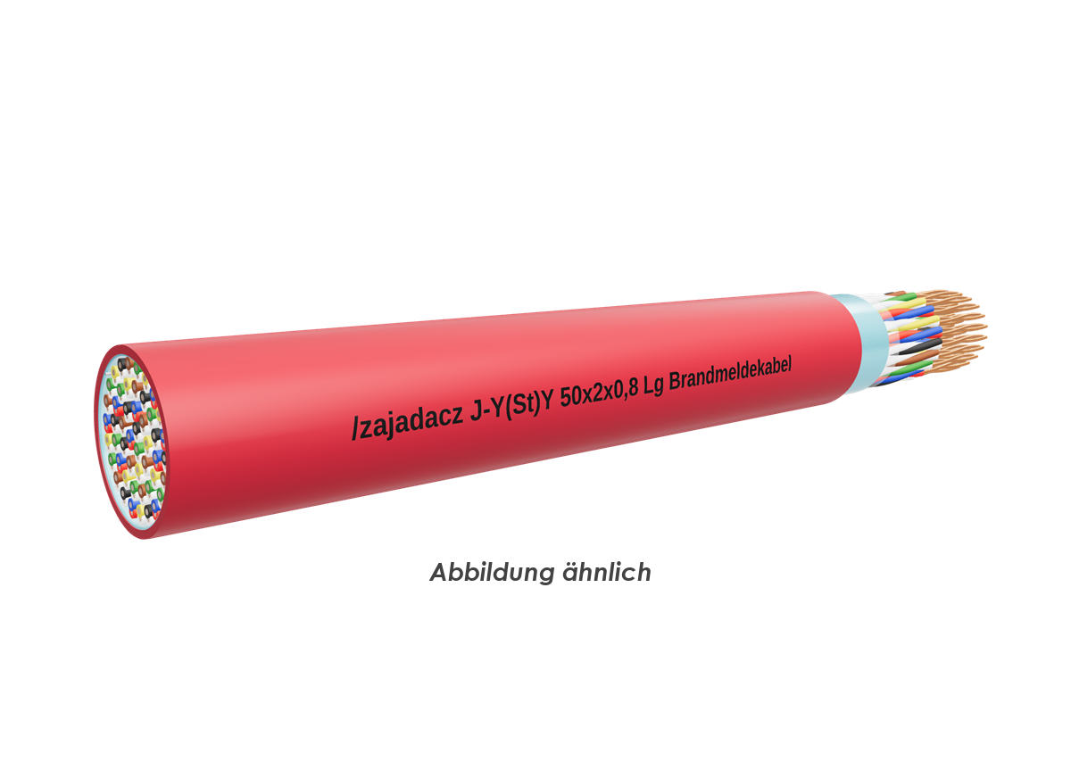 J-Y(St)Y 50x2x0,8 Lg rot Eca      TR500m 
