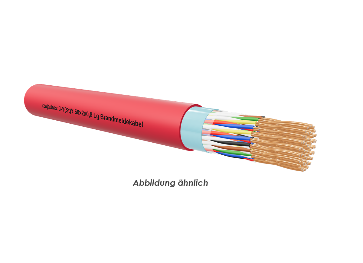 J-Y(St)Y 50x2x0,8 Lg rot Eca      TR500m 