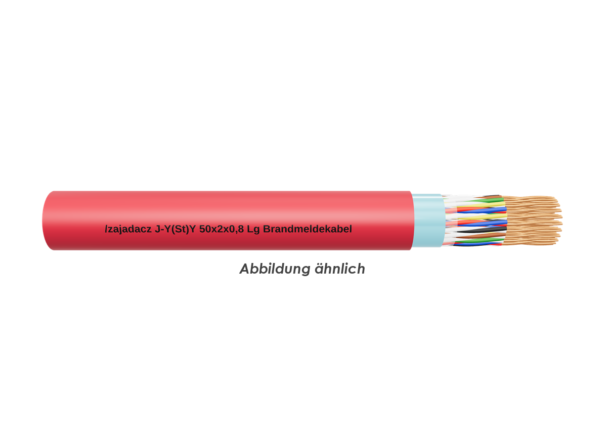 J-Y(St)Y 50x2x0,8 Lg rot Eca      TR500m 