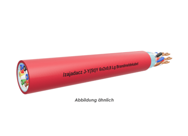 J-Y(St)Y 6x2x0,8 Lg rot Eca      TR1000m 