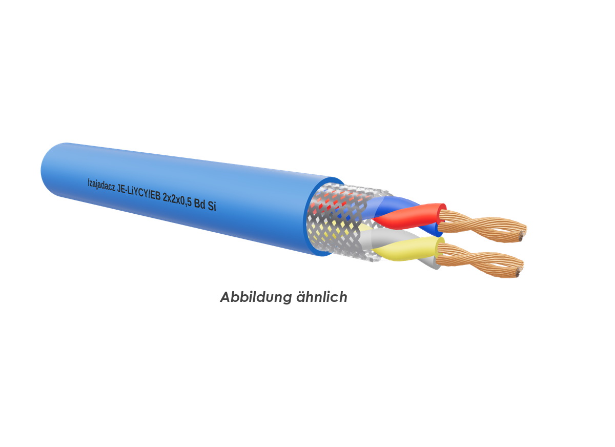 JE-LiYCY/EB 2x2x0,5 Bd Si  Trommel 1000m 