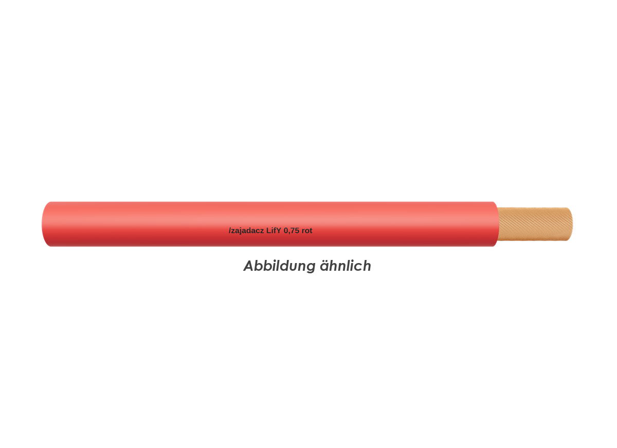 LiFY 0,75 rot                 Spule 100m 