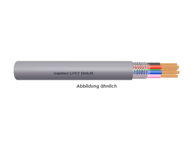 LiYCY 10x0,25 Eca grau      Trommel 500m 