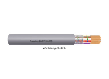 LiYCY 18x0,75 Eca grau      Trommel 500m 