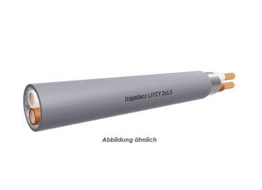 LiYCY 2x1,5 Eca grau        Trommel 500m 