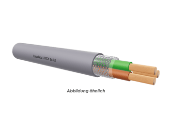 LiYCY 3x1,0 Eca grau        Trommel 500m 