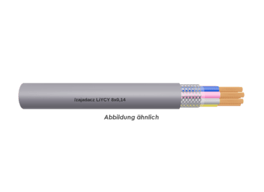 LiYCY 8x0,14 Eca grau       Trommel 500m 
