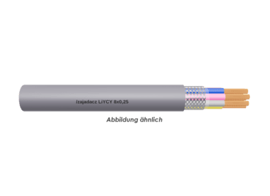 LiYCY 8x0,25 Eca grau       Trommel 500m 