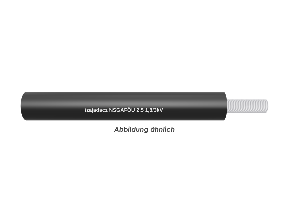 NSGAFÖU 2,5 SW 1,8/3kV Eca  Trommel 500m 